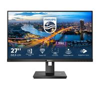 Philips Moniteur 275B1 68 cm (27 Pouces) (DVI, HDMI, DisplayPort, hub USB, Temps de réponse de 4 ms, 2560x1440, 75 Hz, FreeSync, Pivot) Noir