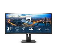 Philips B Line 345B1C/00 écran plat de PC 86,4 cm (34") 3440 x 1440 pixels Quad HD LCD Noir