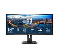 Philips B Line 346B1C/00 écran plat de PC 86,4 cm (34") 3440 x 1440 pixels Quad HD LCD Noir