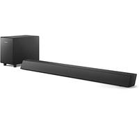 Philips B5305/12 Barre de Son TV Bluetooth avec Caisson de Basse sans Fil (2.1 Canaux, 70 W, Bluetooth, HDMI Arc, Design Géométrique avec Support de Fixation Murale) - Modèle 2020/2021