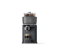Philips Baristina Espresso Machine - Automatically grinds, tamps&brews, Easy bean switching,16 Bar pressure pump, Compact design, Easy clean, Espresso&Lungo - Black with Black Portafilter (BAR320/60)