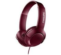Philips BASS+ SHL3070RD - Écouteurs - sur-oreille - filaire - jack 3,5mm - rouge Rouge G