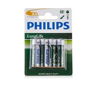 LongLife R6L4B - Batterie 4 x type AA - Carbon Zinc