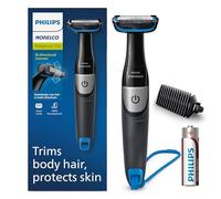 Philips Norelco Bodygroom 1100 BG1026/60 tondeuse corps / rasoirs Noir, Bleu
