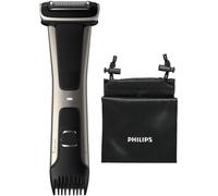Philips | BG7025/15 | Toilette corporelle à l'épreuve de la douche | Toilette corporelle | Nombre de niveaux de longueur 5 | Noir/Inox