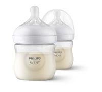 Philips Biberon à Réponse Naturelle - Biberon 125ml - Pack de 2 - SCY900/02