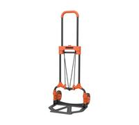 BLACK+DECKER Diable BXWT-H200 Compact et pliable Noir Acier H102x41x40 cm 65 kg