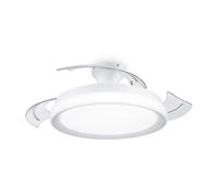 Philips Bliss Plafonnier avec ventilateur, LED, 8720169279087,