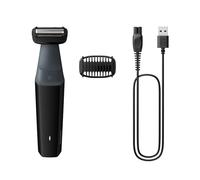 Philips Bodygroom BG3017/01 Tondeuse imperméable pour l'aine et le corps | Lames hypoallergéniques, rasage de près et confortable, peigne de 3 mm | 50 min sans fil, prise en main ergonomique