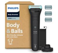 Philips Bodygroom série 5000 - tondeuse pour hommes avec système de rasage Triple protection, taille des poils et rasage des zones intimes, 100% étanche, autonomie de 100 min, modèle BG5485/30