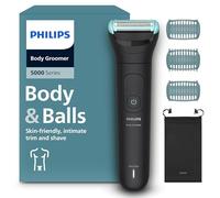 Philips Bodygroom série 5000 - tondeuse pour hommes avec système de rasage Triple protection, taille des poils et rasage des zones intimes, 100% étanche, autonomie de 100 min, modèle BG5470/15