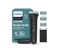 Philips Bodygroom série 5000 - Tondeuse pour hommes avec Triple protection, taille des poils et rasage des zones intimes