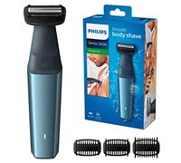 Philips Bodygroom Series 3000, Tondeuse corps et entrejambe étanche, rasage de près confortable, pour toutes les zones du corps, 50 min. d'autonomie, modèle BG3015/15
