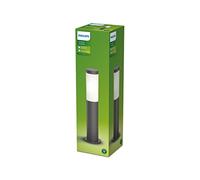 Borne extérieure PHILIPS Utrecht - Métal - LED - 1x20W - Gris - Contemporain - Design