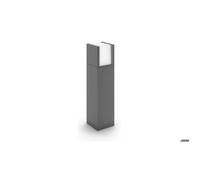 Philips borne extérieure Arbour, ultra efficient Classe energétique A, 3000 kelvin, 800 lumen, anthracite