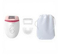 Philips BRE255/00 Épilateur Satinelle Essential Sans Fil Rose/Blanc