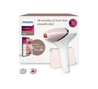 Philips Lumea série 9900 - épilateur à lumière pulsée, alternative à l'épilation laser, SenseIQ et SkinAI, 2 embouts pour le corps et le visage, BRI950/02
