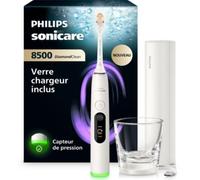Philips - Brosse À Dents Électrique Sonicare Série 8500 Hx8513/11 Blanche