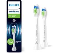 Philips Têtes de brosse Sonicare W2 Optimal White HX6064/87 blanches - Lot de 4