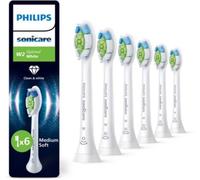 Philips Têtes de brosse à dents Sonicare W2 Optimal authentiques blanc – 1 paquet de 6