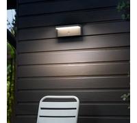 Philips Bustan Applique d'extérieur UltraEfficient, 3,8 W, lumière blanc chaud 2700 K, antracite, détecteur de mouvement, IP44 résistante aux intempéries