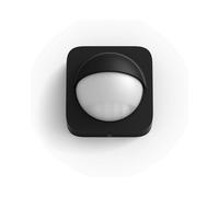 Philips by Signify Détecteur Extérieur Sans Fil Noir IP54, Montage Mural, Alimentation Batterie AA, Android/iOS, 7.6x5.6x7.6cm, Ref: 8719514342262