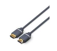 Philips Câble HDMI SWV5610G – HDMI vers HDMI 1,5 M – 4K UHD 2160p – Gris