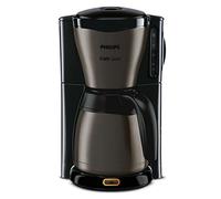 Philips Café Gaia Collection HD7547/80 libre installation machine à café avec filtre 1.2L 12tazze Noir, Titane Machine pour le café