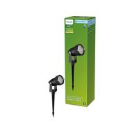 Philips Caper GardenLink, Lampe d'extérieur basse tension, 1x1,5W, noire, 24V, étanche IP67