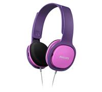 Philips Casque audio pour enfants SHK2000PK Violet/Rose