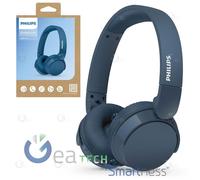PHILIPS Casque Bluetooth Sans Fil Over Ear À Padiglione 32MM TAH4209BL BLEU
