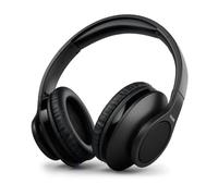 Philips TAH6206BK - Écouteurs avec micro - circum-aural - Bluetooth - sans fil, filaire - isolation acoustique - noir