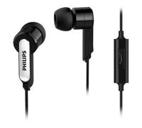 Écouteurs Intra-auriculaires - PHILIPS - Noir - Réduction de bruit - Télécommande intégrée - Confort optimal