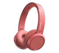 Philips TAH4205RD - Écouteurs avec micro - sur-oreille - Bluetooth - sans fil - isolation acoustique - rouge Rouge G