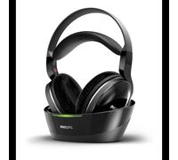 Philips Casque TV sans fil SHD8850/12 Circum-aural 2.4 GHz, HP 40mm Néodyme, 8-22500Hz, 24 Ohm, SNR 75dB, portée 30m, autonomie 20h NiMH AAA