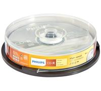 Philips CD-R High-Speed (700 MB / 80 Minutes, Vitesse 52x , Cake Box 10)