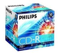 Philips - CD-R x 10 - 700 Mo - support de stockage G
