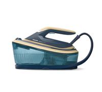 Philips Centrale vapeur PerfectCare Compact 4000, 6.5 bars, 500 g/min, Bleu | 0 brûlure garantie OptimalTEMP, Semelle SteamGlide Plus, réservoir 1,7 L, détartrage facile Smart Calc (PSG4040/20)