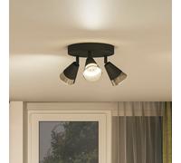 Philips Cleft Projecteur, GU10 à 3 sources lumineuses, cache-piton rond, 8720169300057,