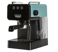 Gaggia Machine à café Espresso Deluxe Manuelle 15 bar Mousseur à lait Vert rivière