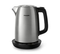 Philips Collection Avance Bouilloire Électrique avec Température Réglable - 1,7L, 4 Programmes, Maintien au Chaud, Filtre Anti-Calcaire, Inox (HD9359/90)