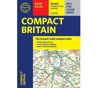 Philip's Compact Britain Road Atlas
