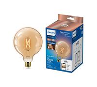 PHILIPS Consumer 37212200-G125 E27 7W-wiz connected led Filament amber bulb