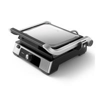 Philips Contact Grill - Température réglable. Grande surface de cuisson et Puissance élevée. Plaques Antiadhésives Amovibles et bac récolteur de graisses. (HD6301/90)