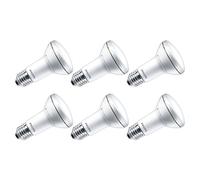 Philips CorePro Ampoule LED non dimmable blanc chaud Spot halogène de remplacement Angle de faisceau 40 ° Réflecteur R80, 7 W, E27, Lot de 6