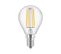 Philips CorePro LED 34730400 E14 4.3W (équivalent 40W) 2700K Blanc chaud 470lm P45 Bougie, durée 15000h, IRC 80, 220-240V