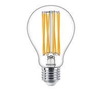Philips Corepro LED Ampoule E27 Poire Claire 17W 2452lm - 840 Blanc Froid | Équivalent 150W