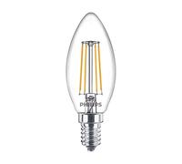 Ampoule LED - 4,3W - E14 - Flamme B35 - filament PHILIPS