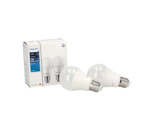 PHILIPS CorePro Lot de 2 ampoules LED A60 E27 10 W = 75 W chaud 2700 K 470 lm LED E27
