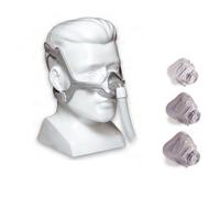 Philips CPAP Wisp Nasal Mask - avec soupape d'expiration & bandeau - incluant trois coussins de masque (S/M, L, XL)
